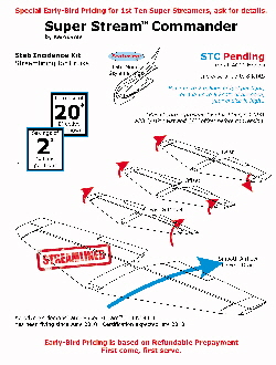 Aerodyme Super Stream Commander Poster - Letter Size